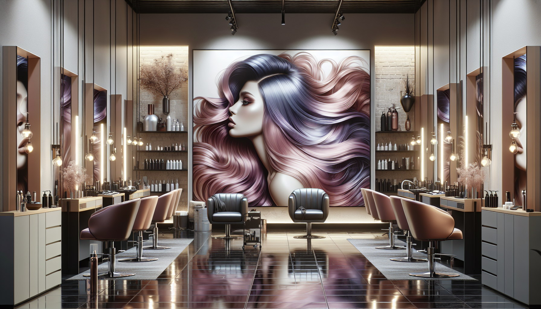 Colori capelli creativi inclusi lavanda e toni pastello